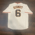 Casey Schmitt Signed Jersey PSA/DNA San Francisco Giants Autographed SF Rookie 6