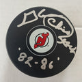 Glenn “Chico” Resch Signed New Jersey Devils Logo Puck PSA/DNA Autographed