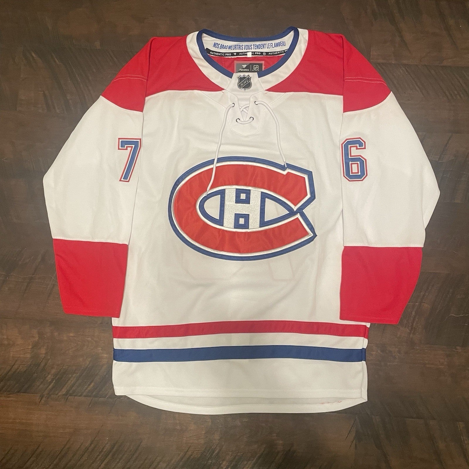 Zachary Zach Bolduc Signed Jersey PSA/DNA Autographed Montreal Canadiens