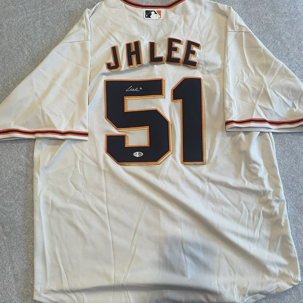 Jung Hoo JH Lee Signed Jersey PSA/DNA San Francisco Giants Autographed SF