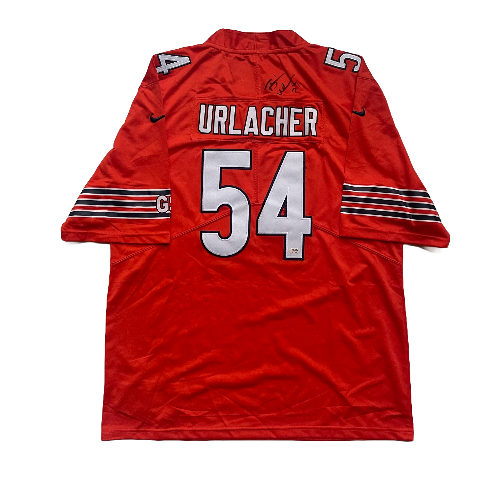 Brian Urlacher Signed Jersey PSA/DNA COA Chicago Bears Autographed