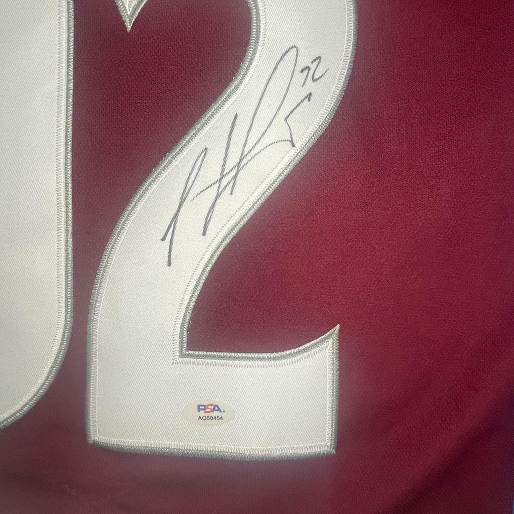 Gabriel Landeskog Signed Jersey PSA/DNA Autographed Colorado Avalanche
