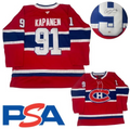 Oliver Kapanen Signed Jersey PSA/DNA Autographed Montreal Canadiens