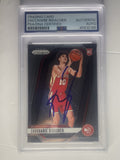 Zaccharie Risacher Signed 2024 Prizm PSA/DNA Autographed #265 Atlanta Hawks
