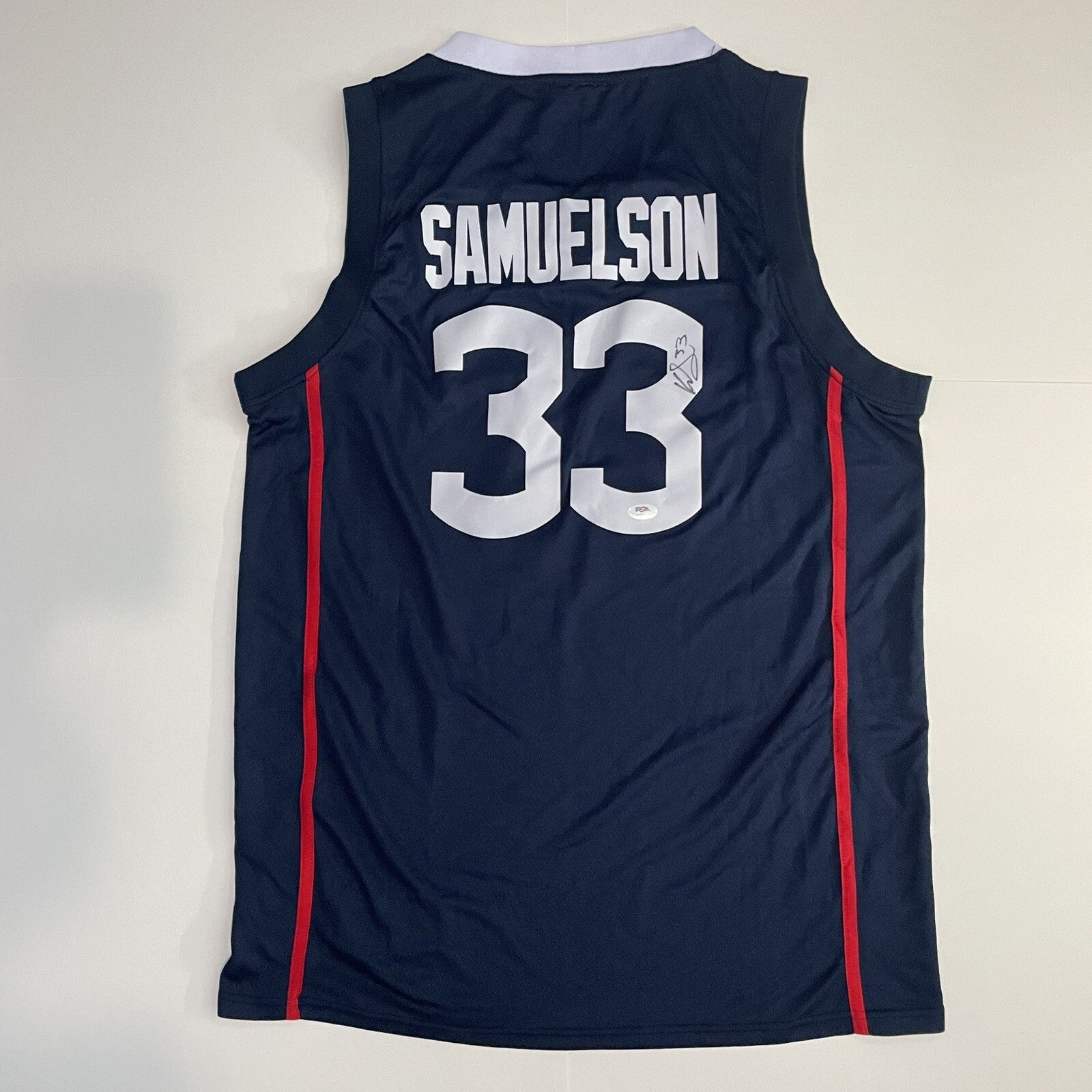 Katie Lou Samuelson Signed Jersey PSA/DNA UCONN Autographed
