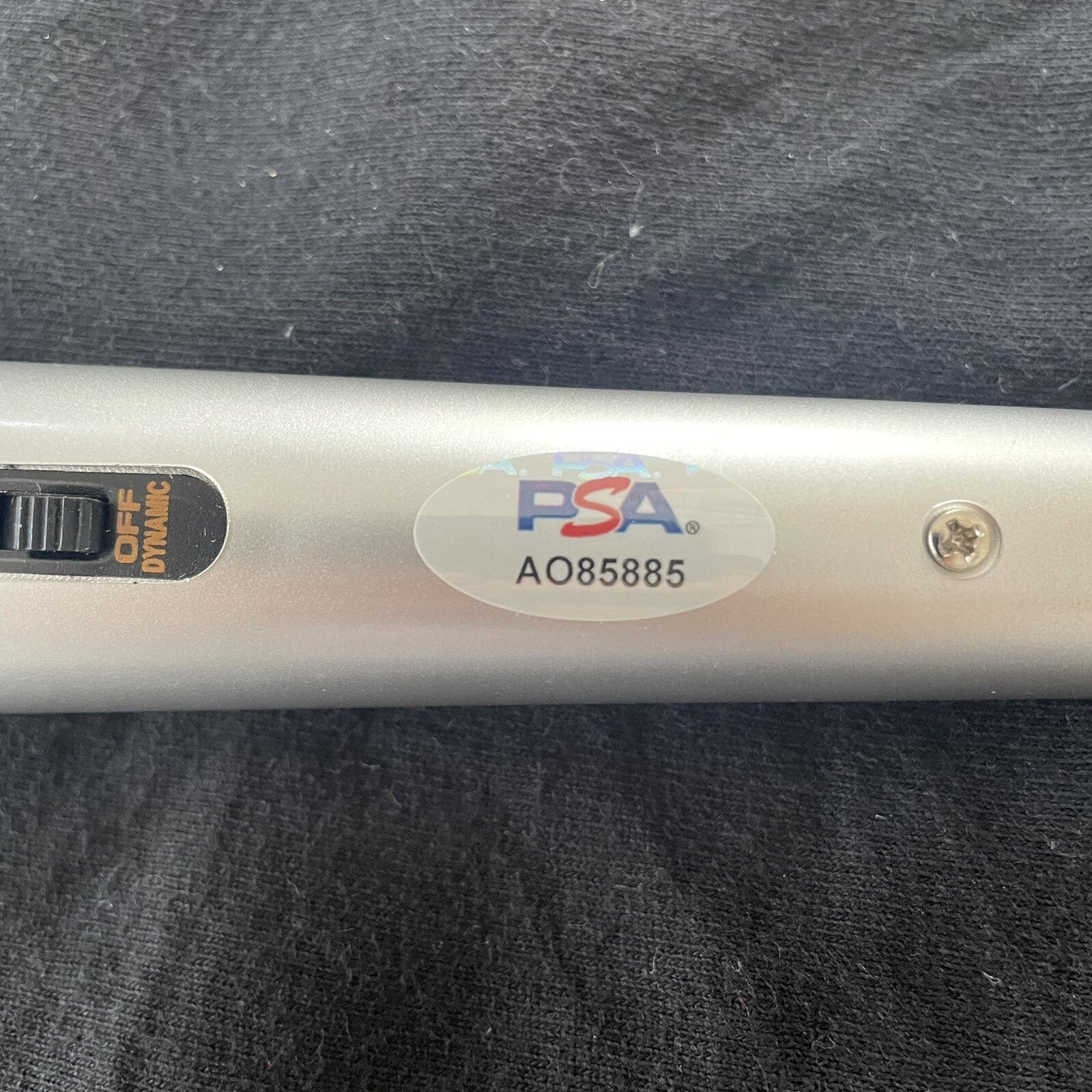 Bruce Buffer Signed Microphone PSA/DNA Inscribed “It’s Time” Autographed
