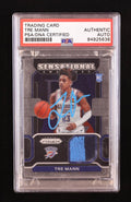 Tre Mann Signed 2021-22 Panini Prizm Sensational Swatches PSA/DNA Autographed