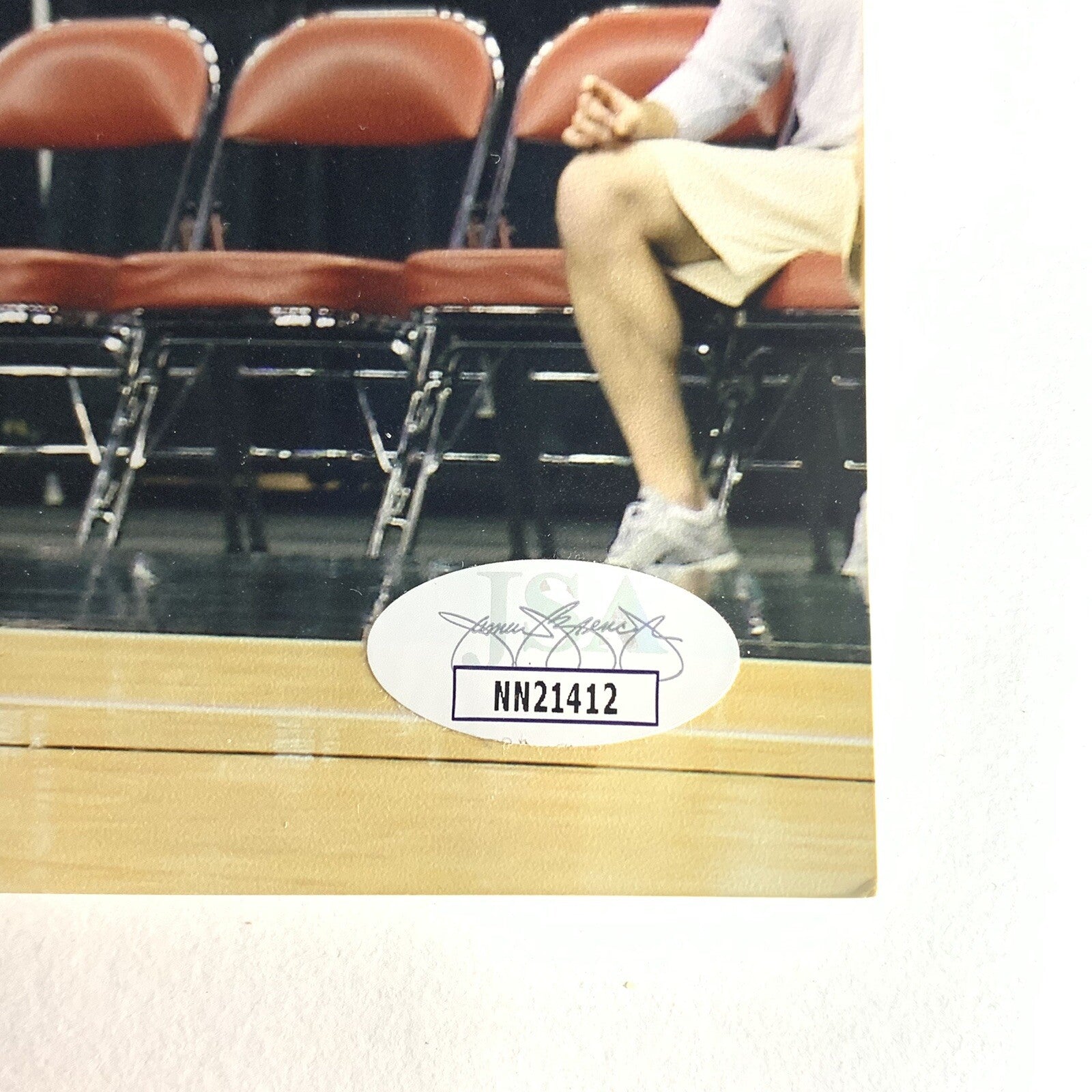 Amar'e Amare Stoudemire Signed 8x10 Photo JSA MIA Heat Autographed Sticker Only