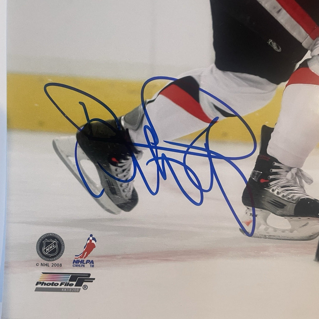 Daniel Alfredsson Signed 8x10 Photo PSA/DNA Autographed Senators Legend