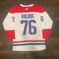 Zachary Zach Bolduc Signed Jersey PSA/DNA Autographed Montreal Canadiens