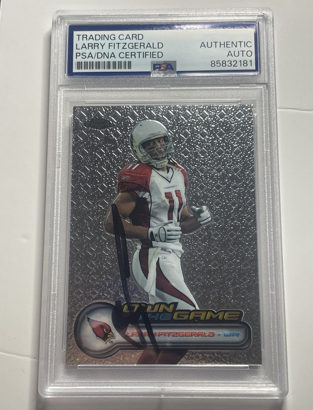 Larry Fitzgerald Signed 2006 Topps Own The Game PSA/DNA #OTG14 Autographed