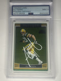 AJ Hawk Signed 2006 Topps Chrome PSA 9 Auto Rookie Card RC #222 Autographed