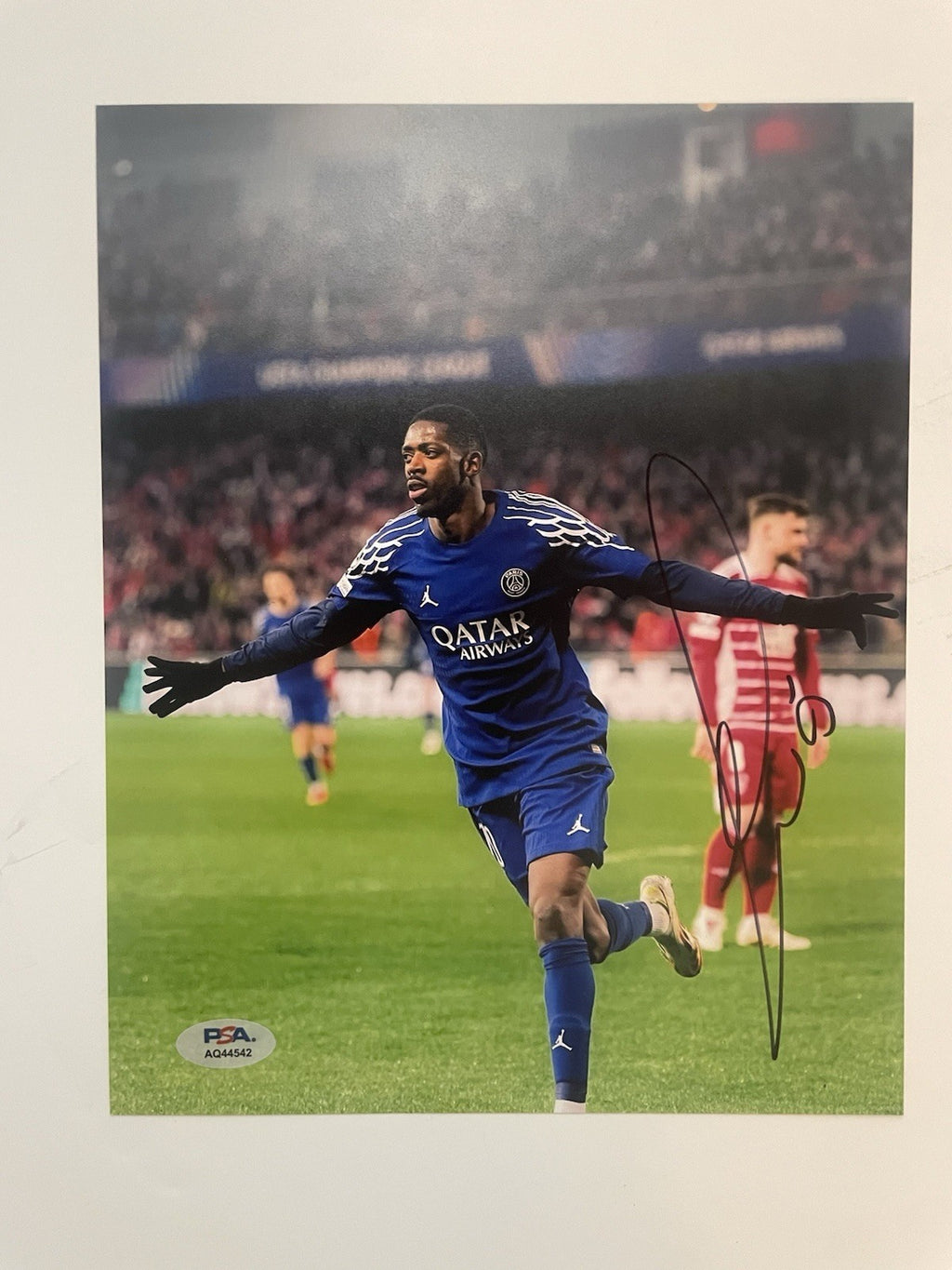 Ousmane Dembele Signed 8x10 Photo PSA/DNA Autographed France PSG