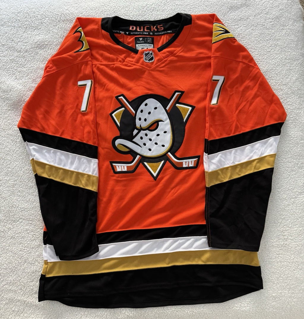 Frank Vatrano Signed Jersey PSA/DNA Autographed Anaheim Ducks