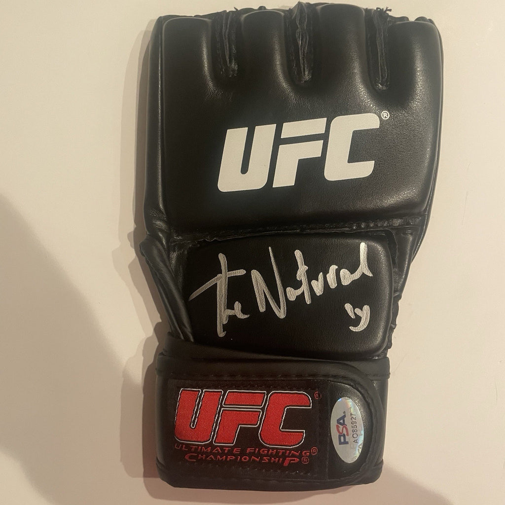 Caio Borralho Signed UFC Fight Glove PSA/DNA Autographed The Natural