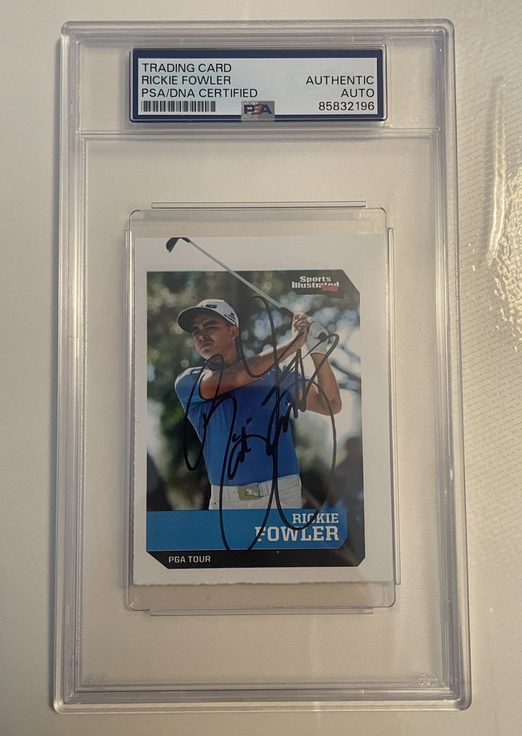 Rickie Fowler Signed 2016 SI Sports Illustrated for Kids Rookie Card PSA/DNA RC