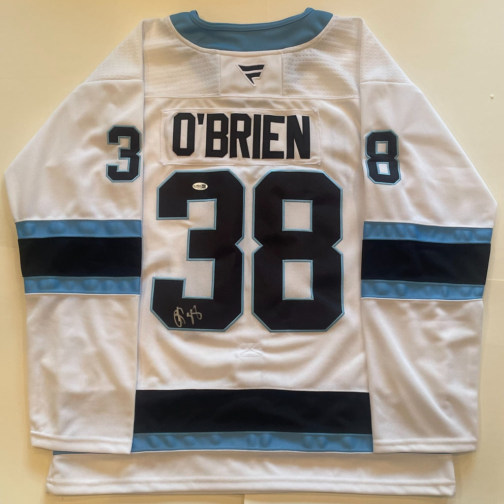 Liam O’Brien Signed Jersey JSA COA Utah Hockey Club Autographed