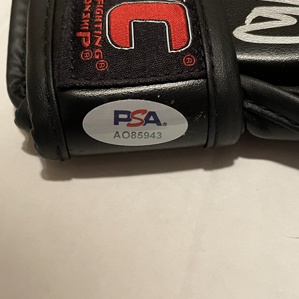 Renato Moicano Signed UFC Fight Glove PSA/DNA Autographed