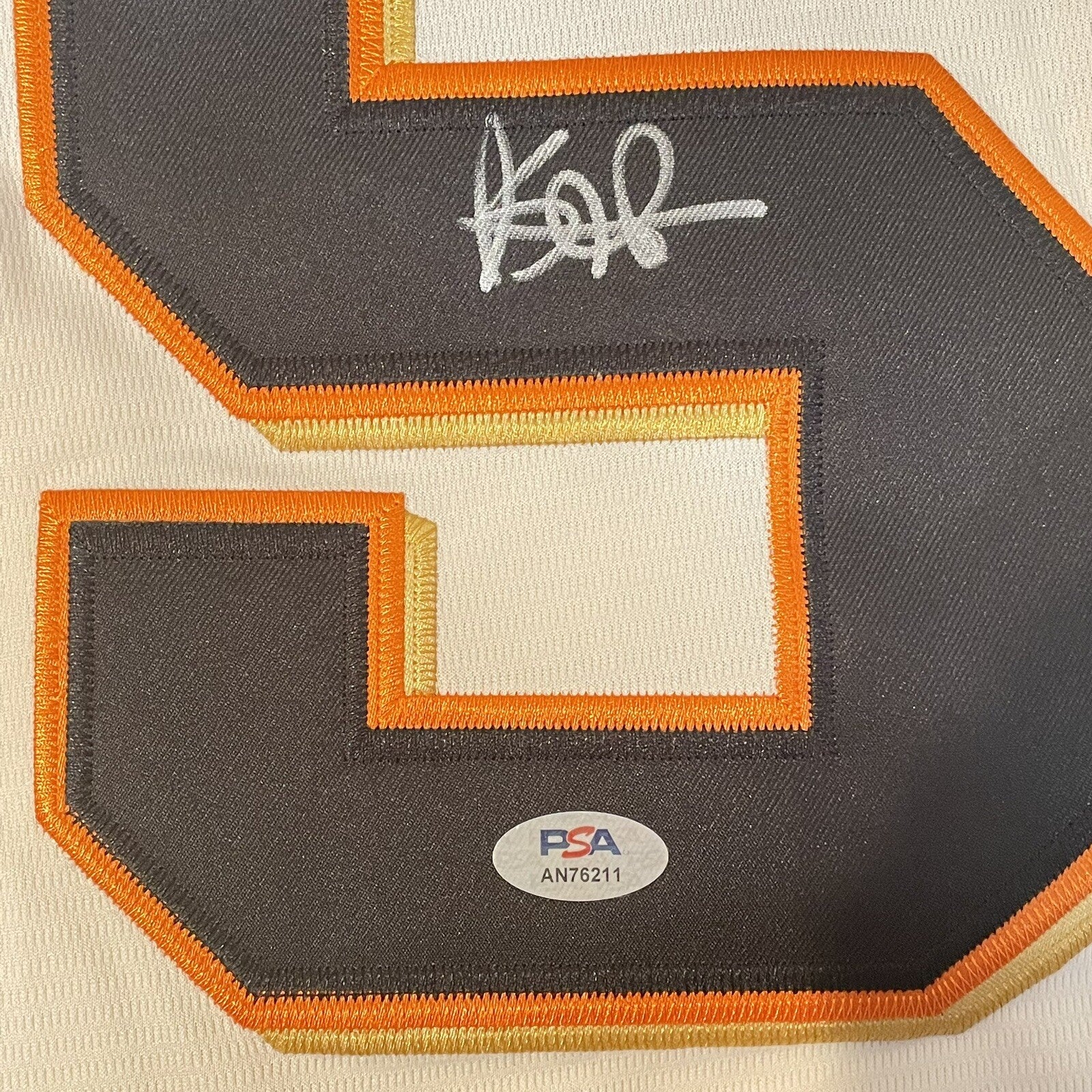 Kyle Harrison Signed Jersey PSA/DNA COA San Francisco Giants Autographed