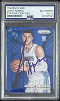 Jusuf Nurkic Signed 2014-15 Blue Mojo Prizm RC #280 PSA/DNA Autographed Card