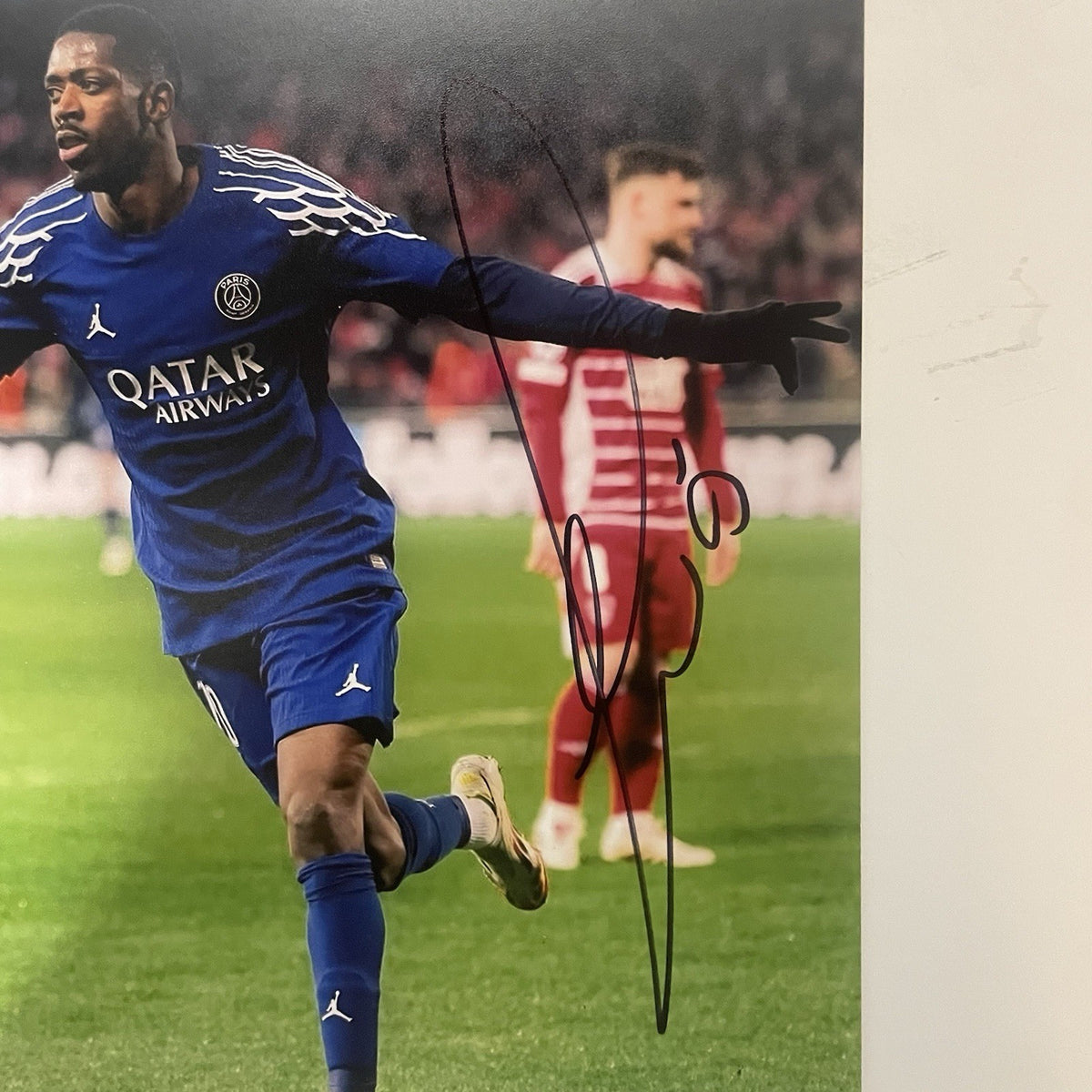 Ousmane Dembele Signed 8x10 Photo PSA/DNA Autographed France PSG