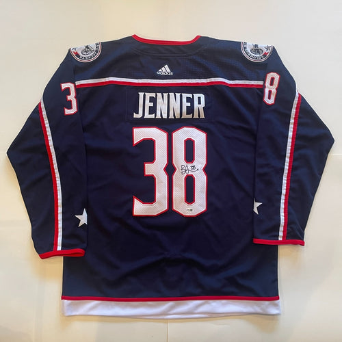 Boone Jenner Signed Columbus Blue Jackets Jersey JSA COA Autographed