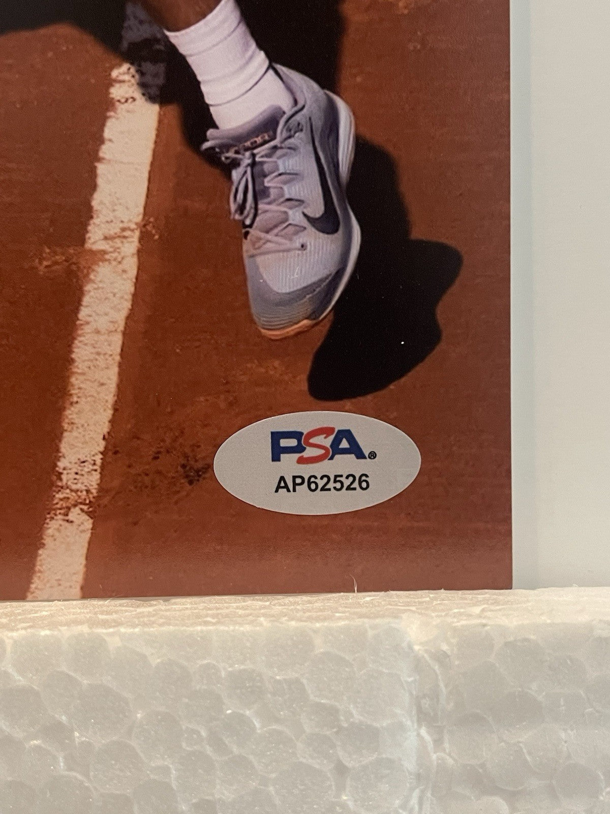 Carlos Alcaraz Signed 8x10 Photo PSA/DNA Autographed Tennis Carlitos
