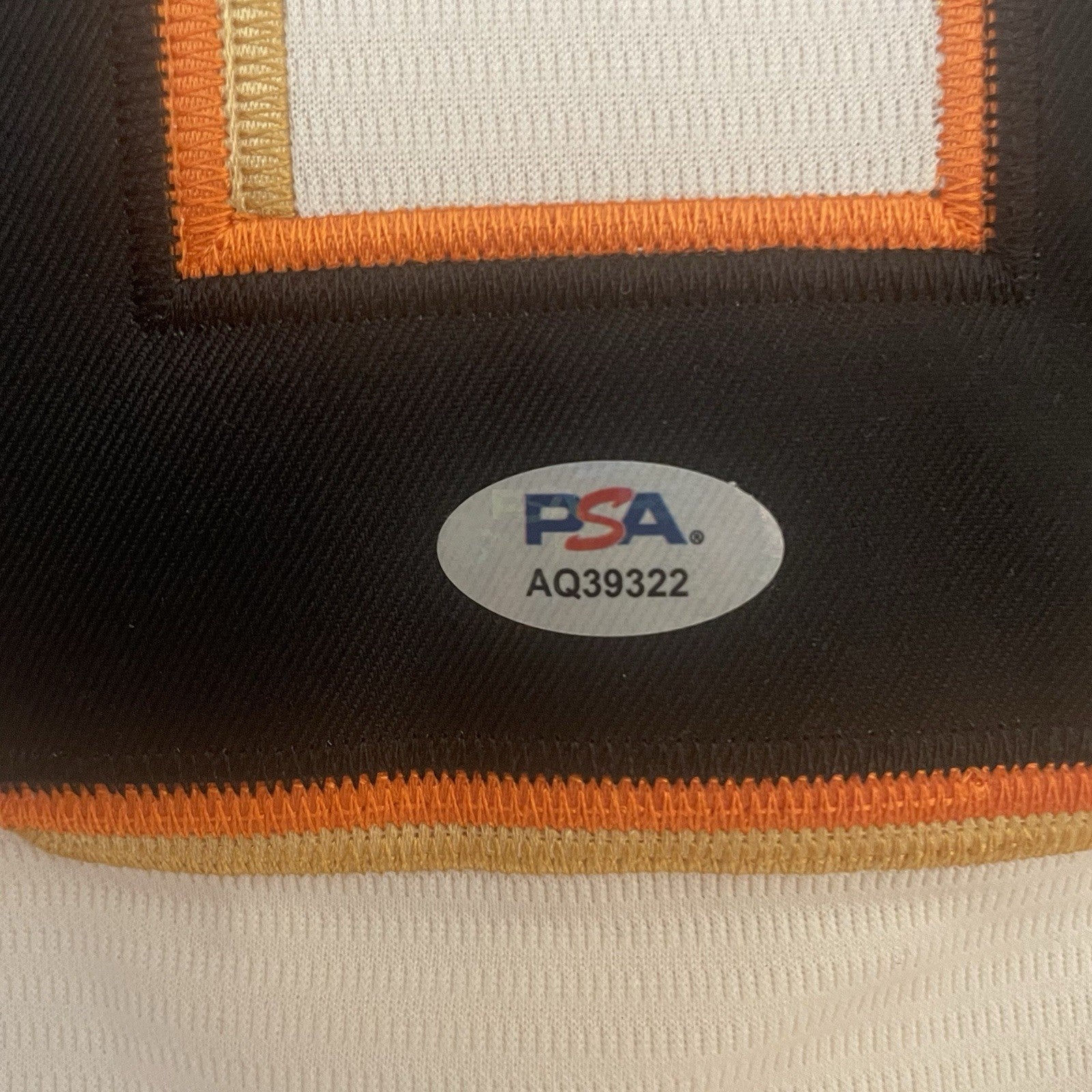 Casey Schmitt Signed Jersey PSA/DNA San Francisco Giants Autographed SF Rookie 6