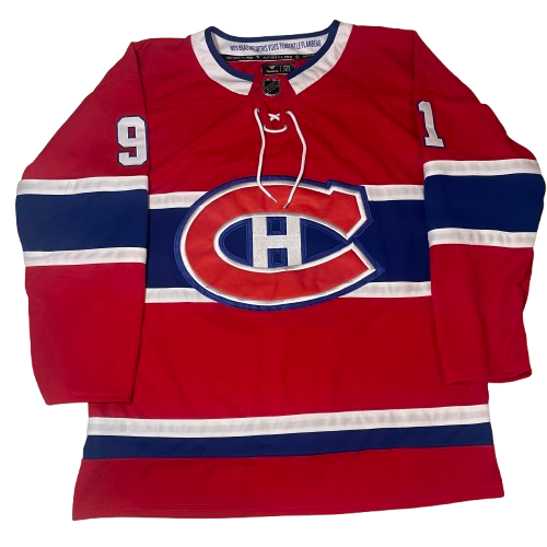 Oliver Kapanen Signed Jersey PSA/DNA Autographed Montreal Canadiens
