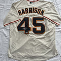 Kyle Harrison Signed Jersey PSA/DNA COA San Francisco Giants Autographed