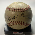 1950 New York Giants Team Signed Baseball PSA/DNA Autographed 27 Sigs with Mays