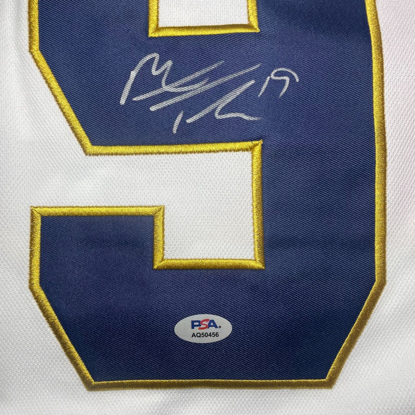 Matthew Tkachuk Signed Jersey PSA/DNA Autographed Florida Panthers